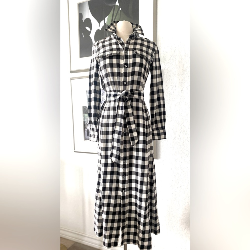 NWT Polo Ralph Lauren Twill Shirtdress Sz 6